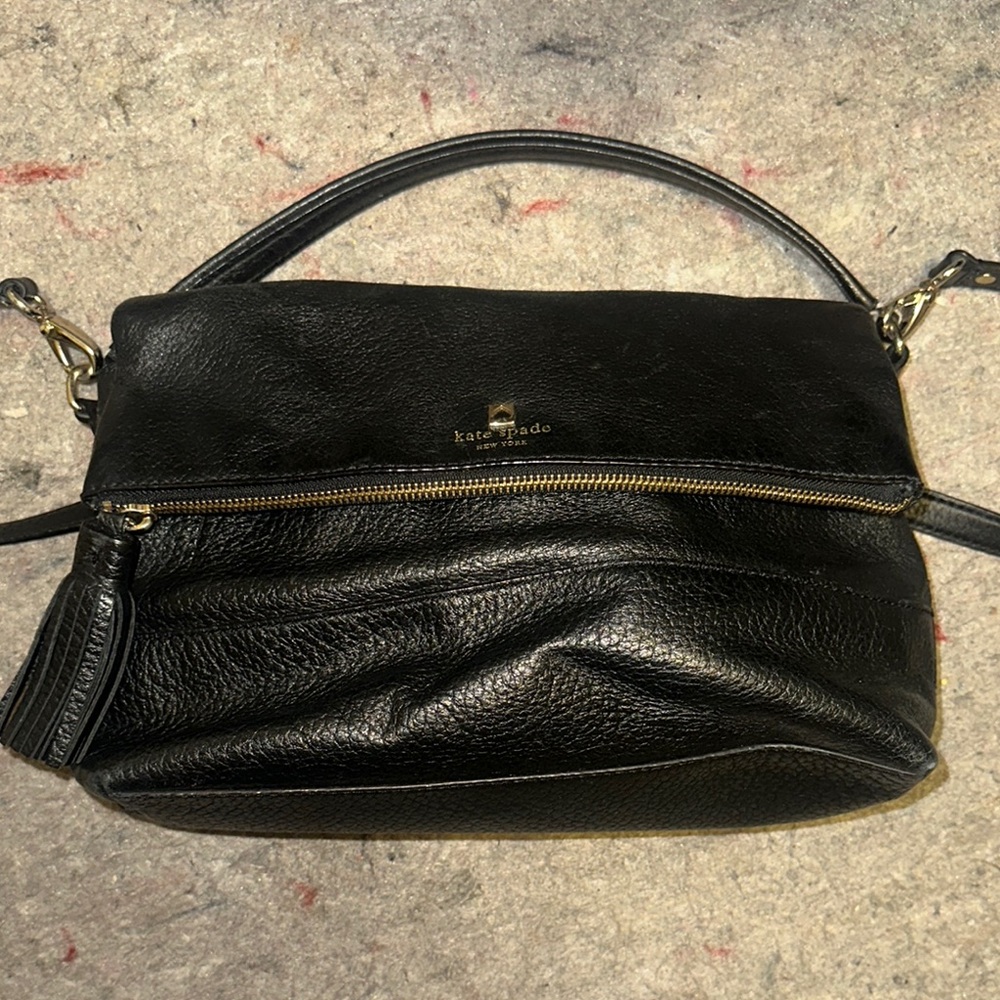 Kate Spade Black Leather Handbag
